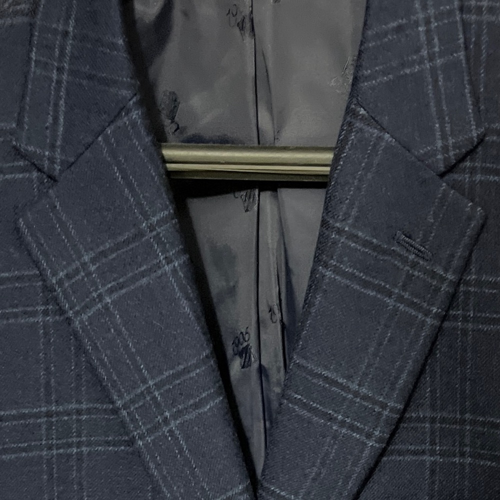 Blue pattern Jacket